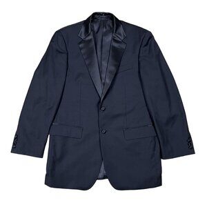 Mantoni Milan Italy Tuxedo Jacket Mens 40R (READ) Super 140s Wool Formal Tux